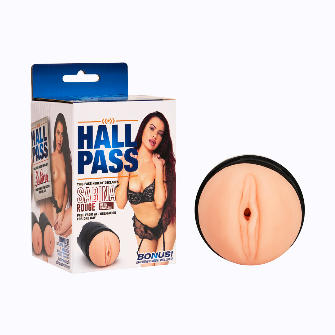 Hall Pass - Sabina Rouge - Double Ended Stroker