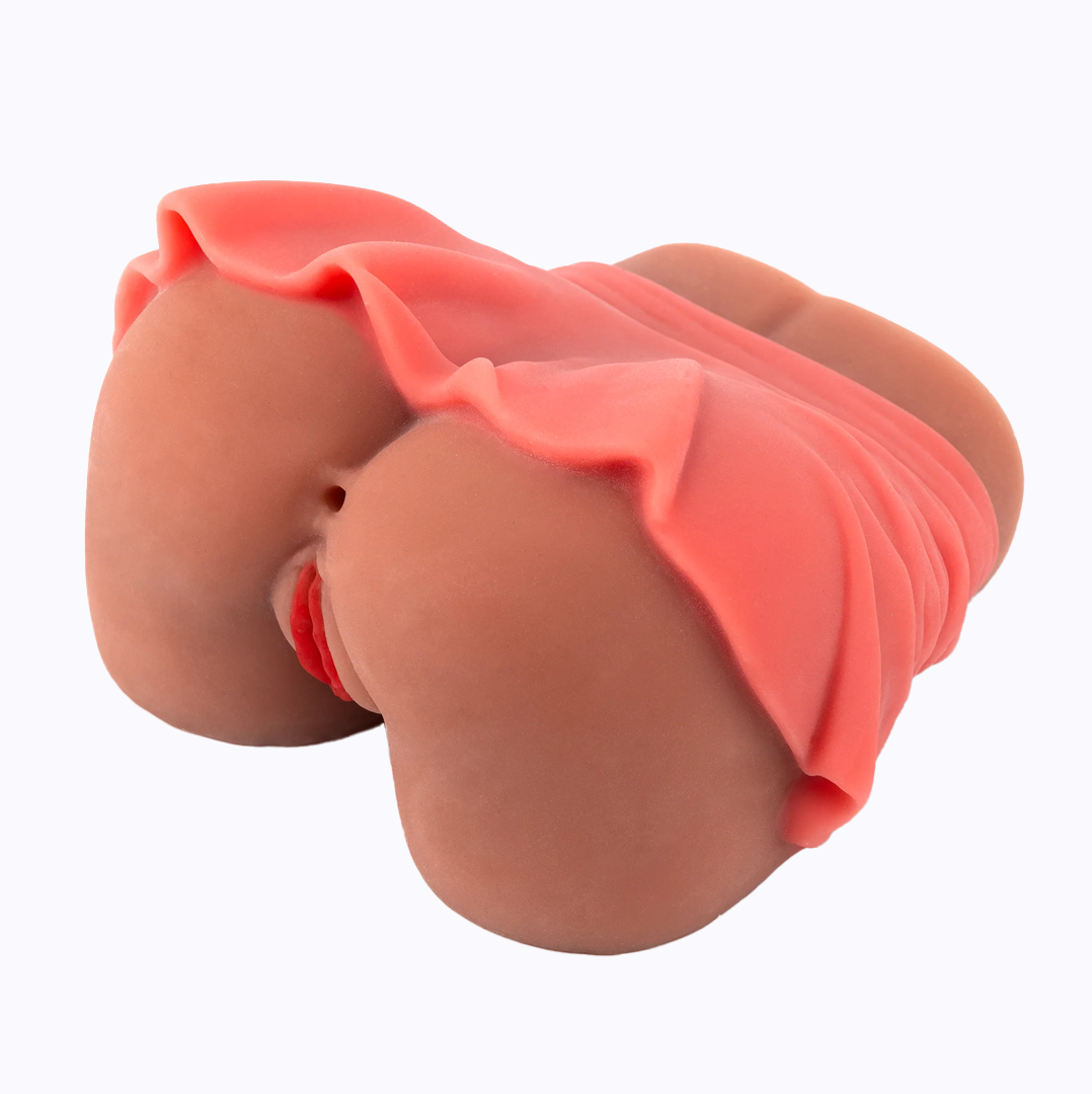 Chanelle Heart Mini Skirt Pussy & Anus Masturbator