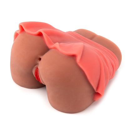 Channell Heart Mini Skirt Pussy & Anus Masturbator