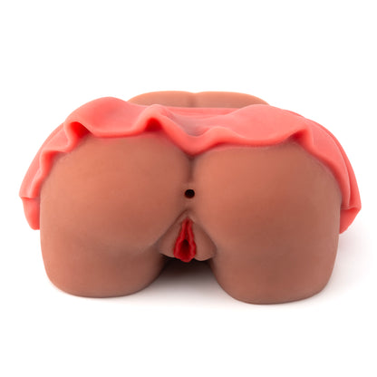 Channell Heart Mini Skirt Pussy & Anus Masturbator