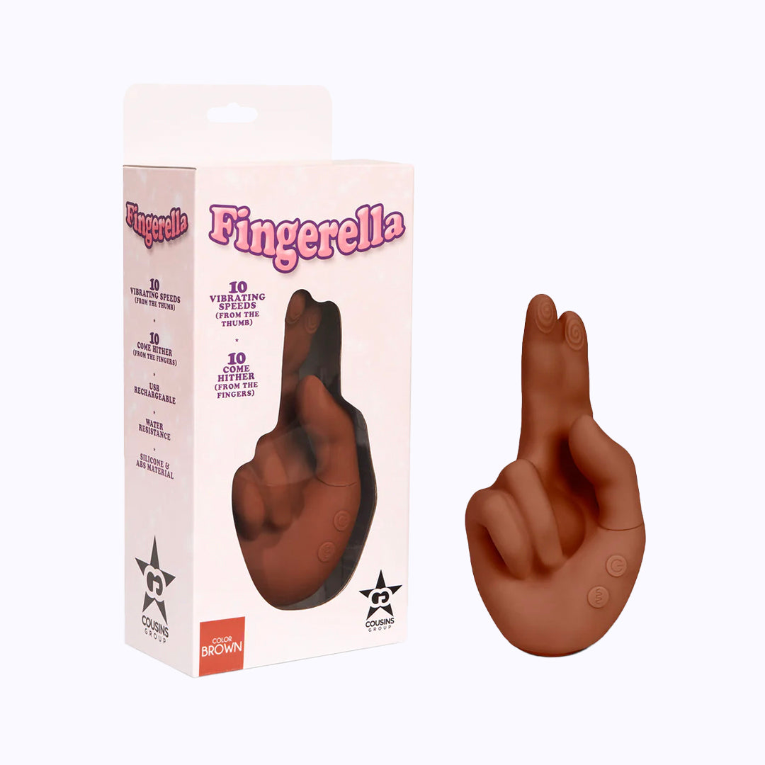 Fingerella - Brown