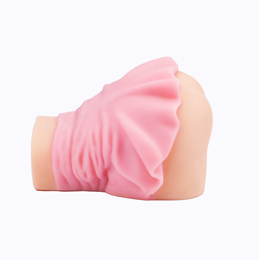 Jillian Janson Mini Skirt Pussy & Anus Masturbator