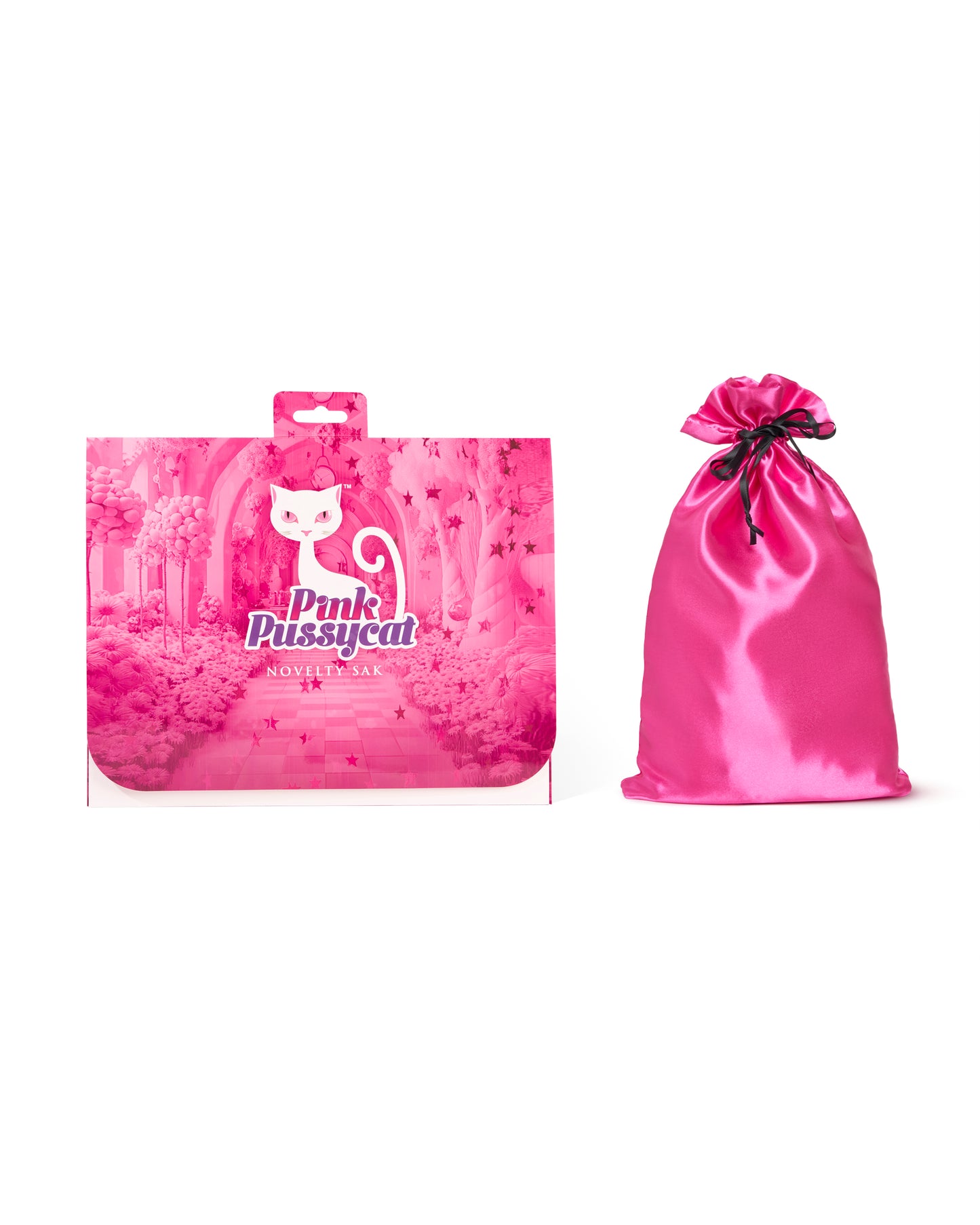 Pink Pussycat Anti Bacterial Storage Toy Bag