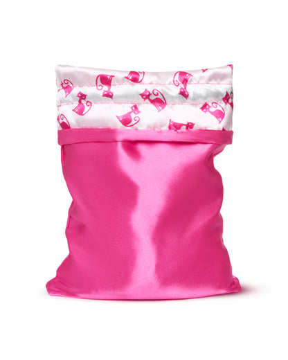 Pink Pussycat Anti Bacterial Storage Toy Bag