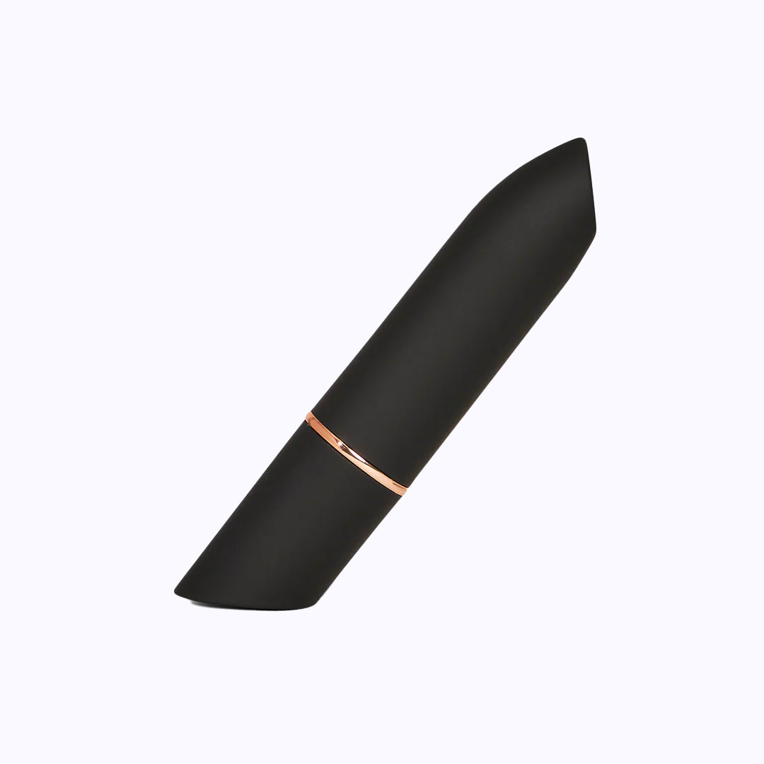 Mini Vibe Rechargeable Silicone Bullet - Black