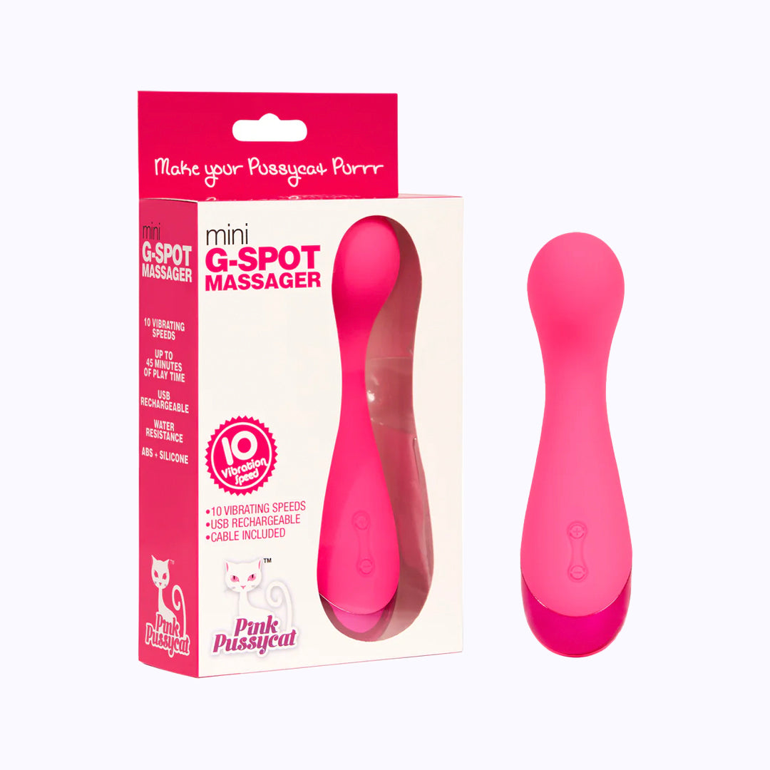 Vibrating Mini G-Spot Massager - Pink