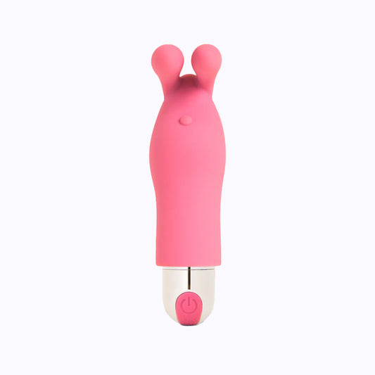 Pink Pussycat Vibrating Rabbit Sleeve Bullet