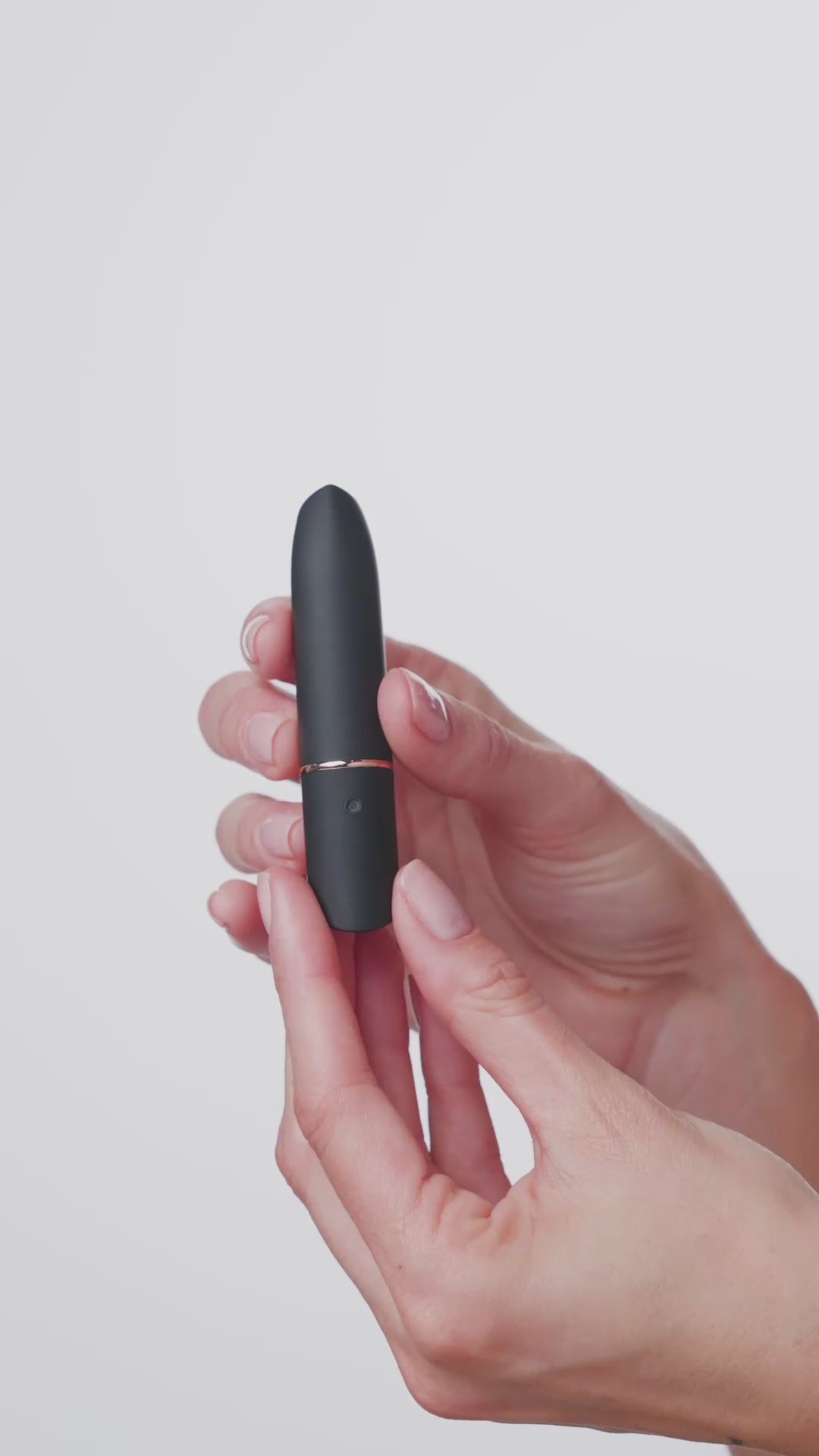 Mini Vibe Rechargeable Silicone Bullet - Black